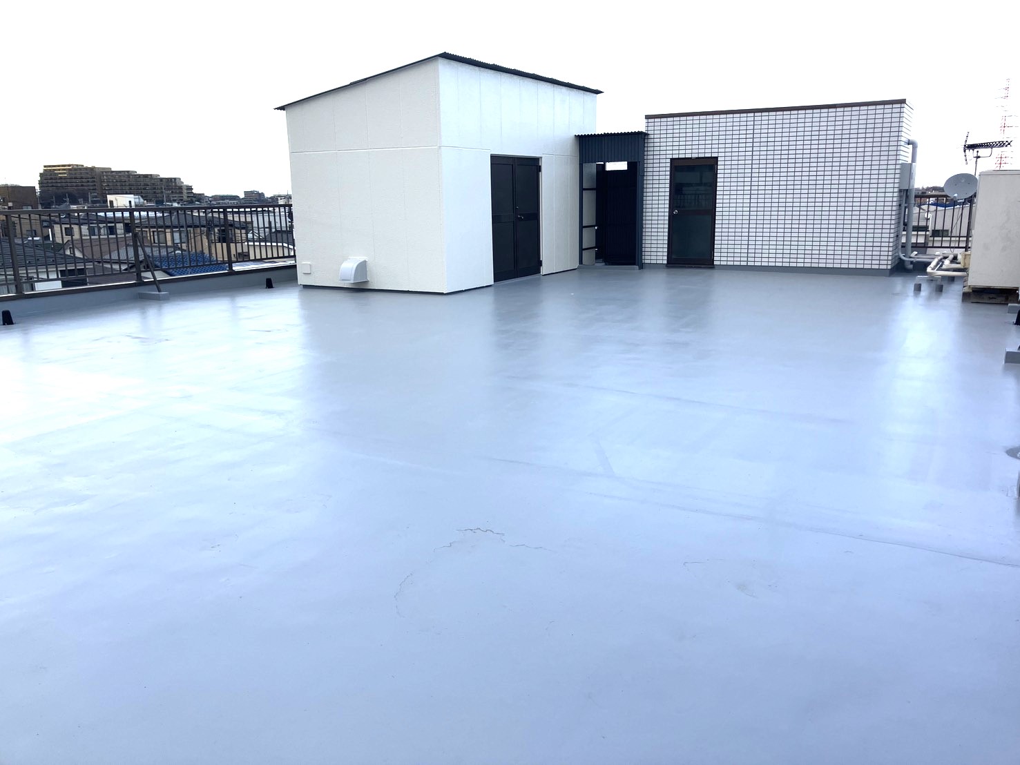 中田クリーニング様　外部改修工事の施工写真4