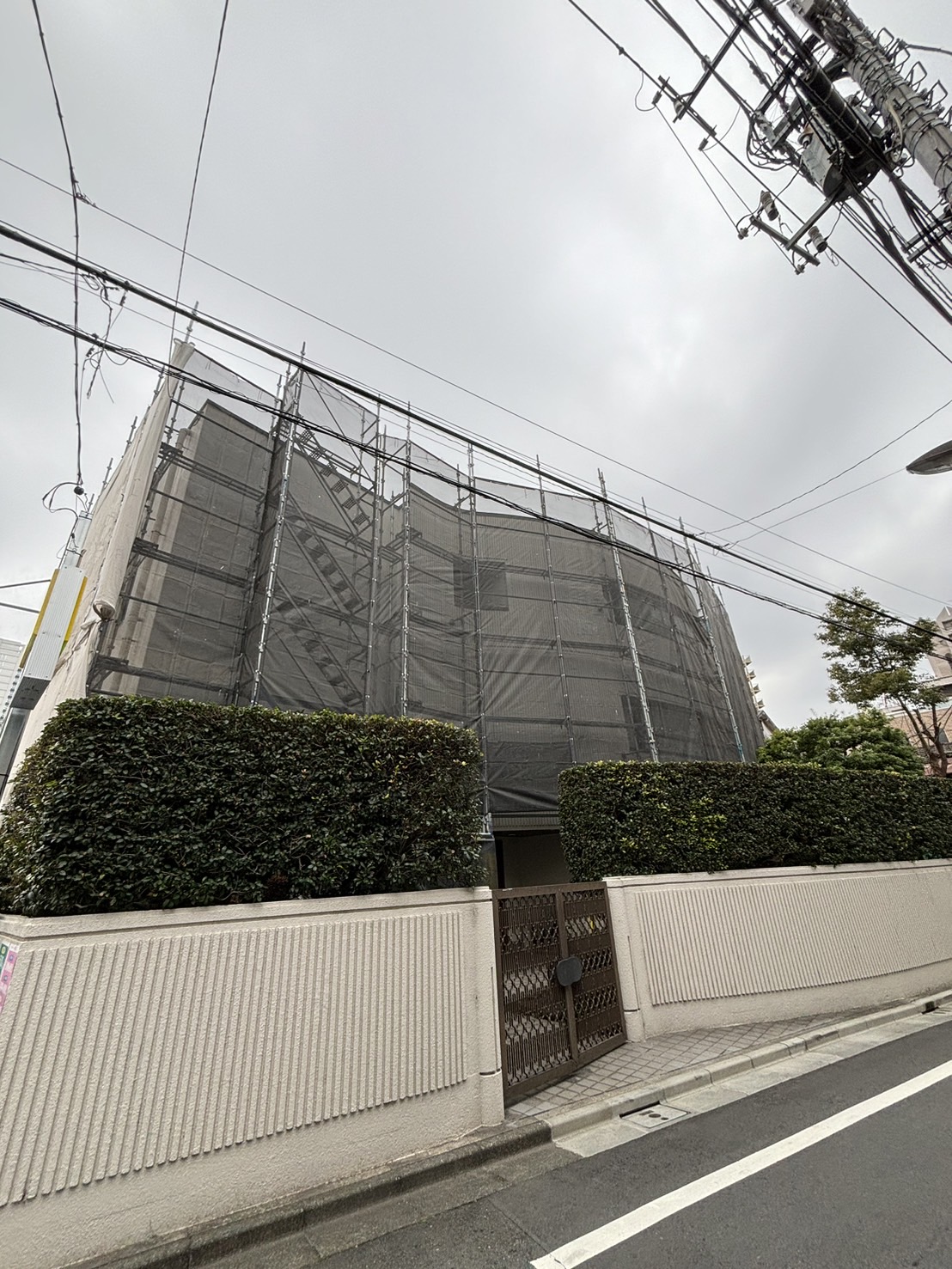 日本香堂　青雲記念館 外壁塗装工事の施工写真4